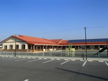 玉村町立第四保育所全景写真