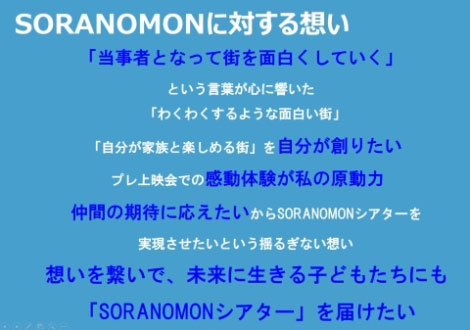 SORANOMONシアター実行員会イメージ画像2