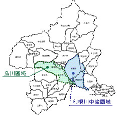 画像:圏域位置図 画像:圏域位置図