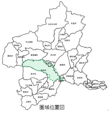 圏域位置図画像 圏域位置図画像
