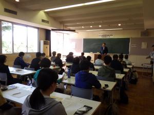 入校式の様子の写真